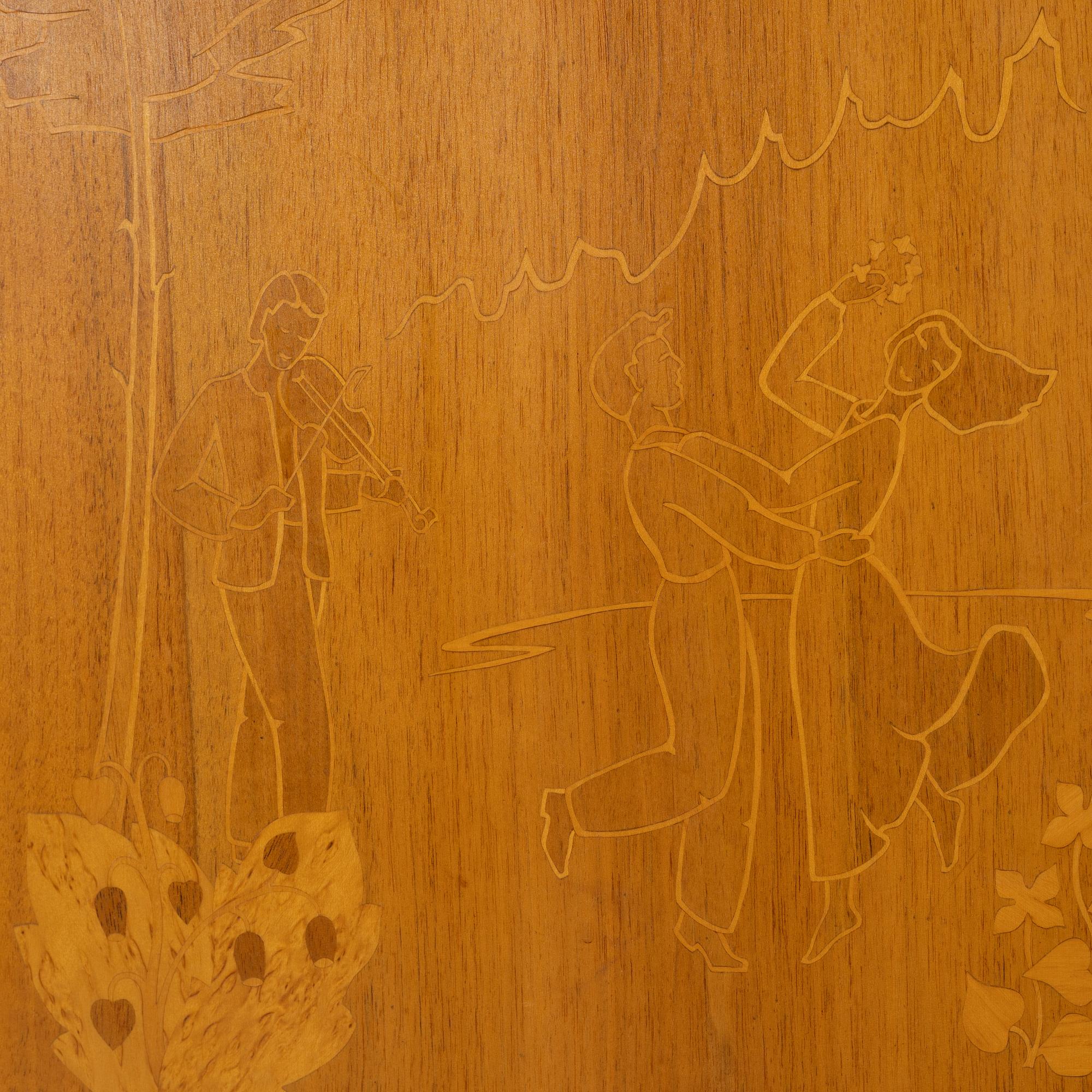 Cabinet, Swedish modern, mid-20th century.