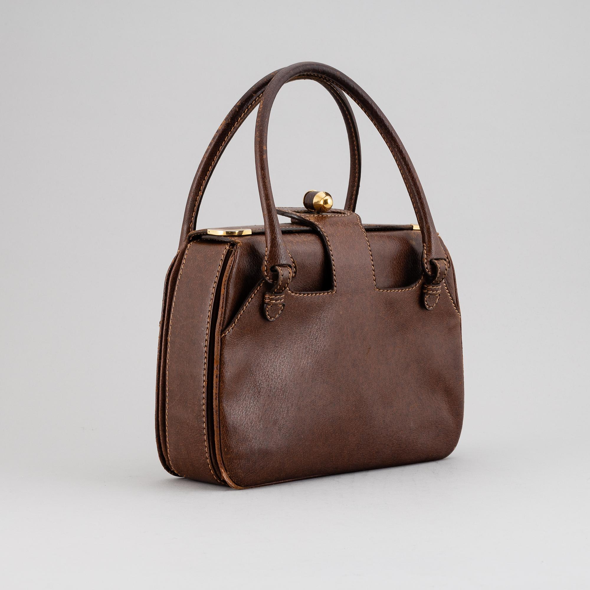 GUCCI, vintageväska, 1960-tal.