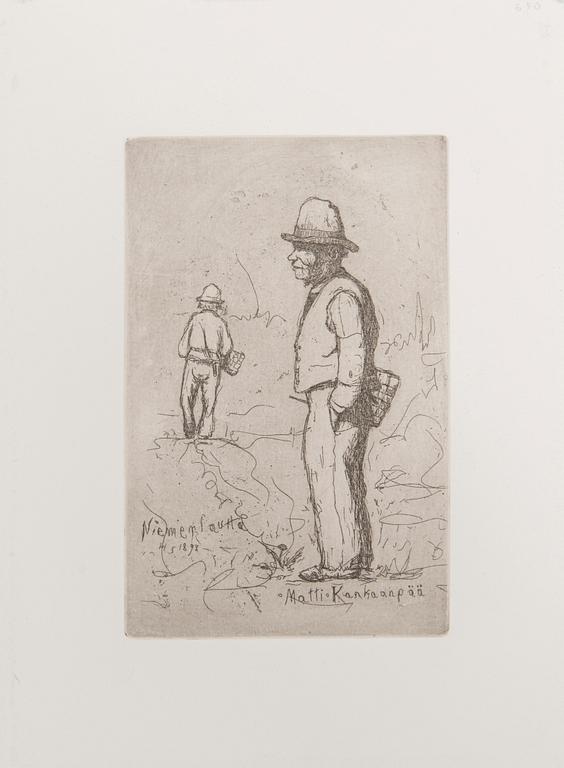 Hugo Simberg, "Matti Kankaanpää".