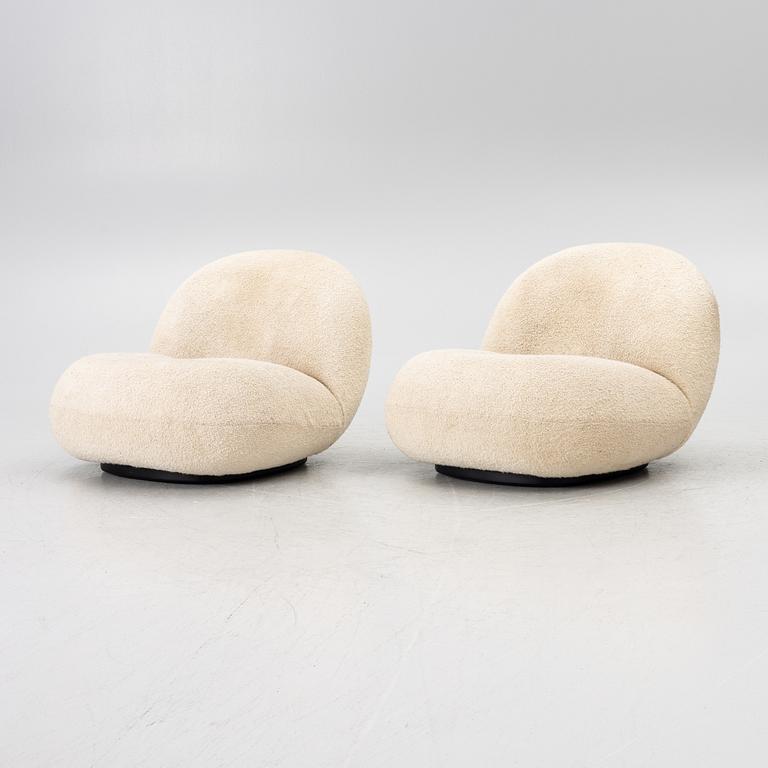 Pierre Paulin, Armchairs, a pair, “Pacha”, Gubi.