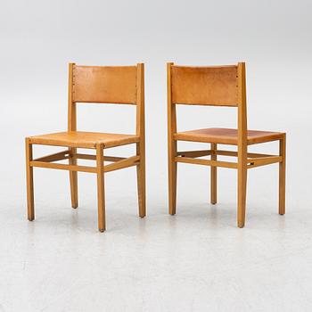 Evert Gentzell, four chairs, 1950's/60's.