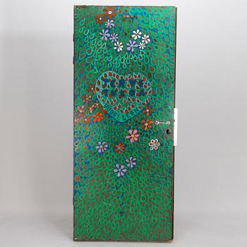 KOSTI AHONEN, dörr, trä, metall.