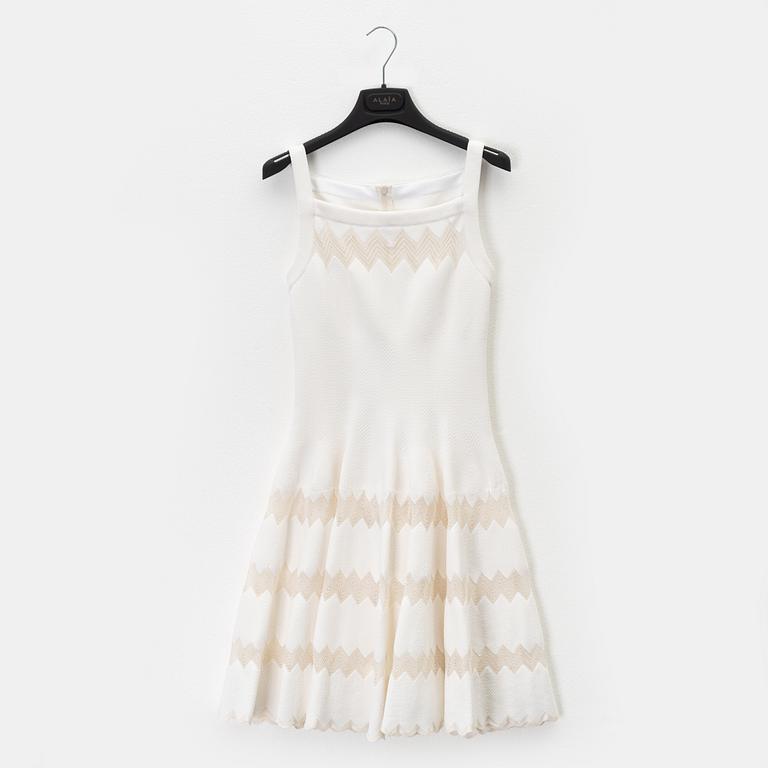 Alaïa, A silk/viscose dress, size 36.