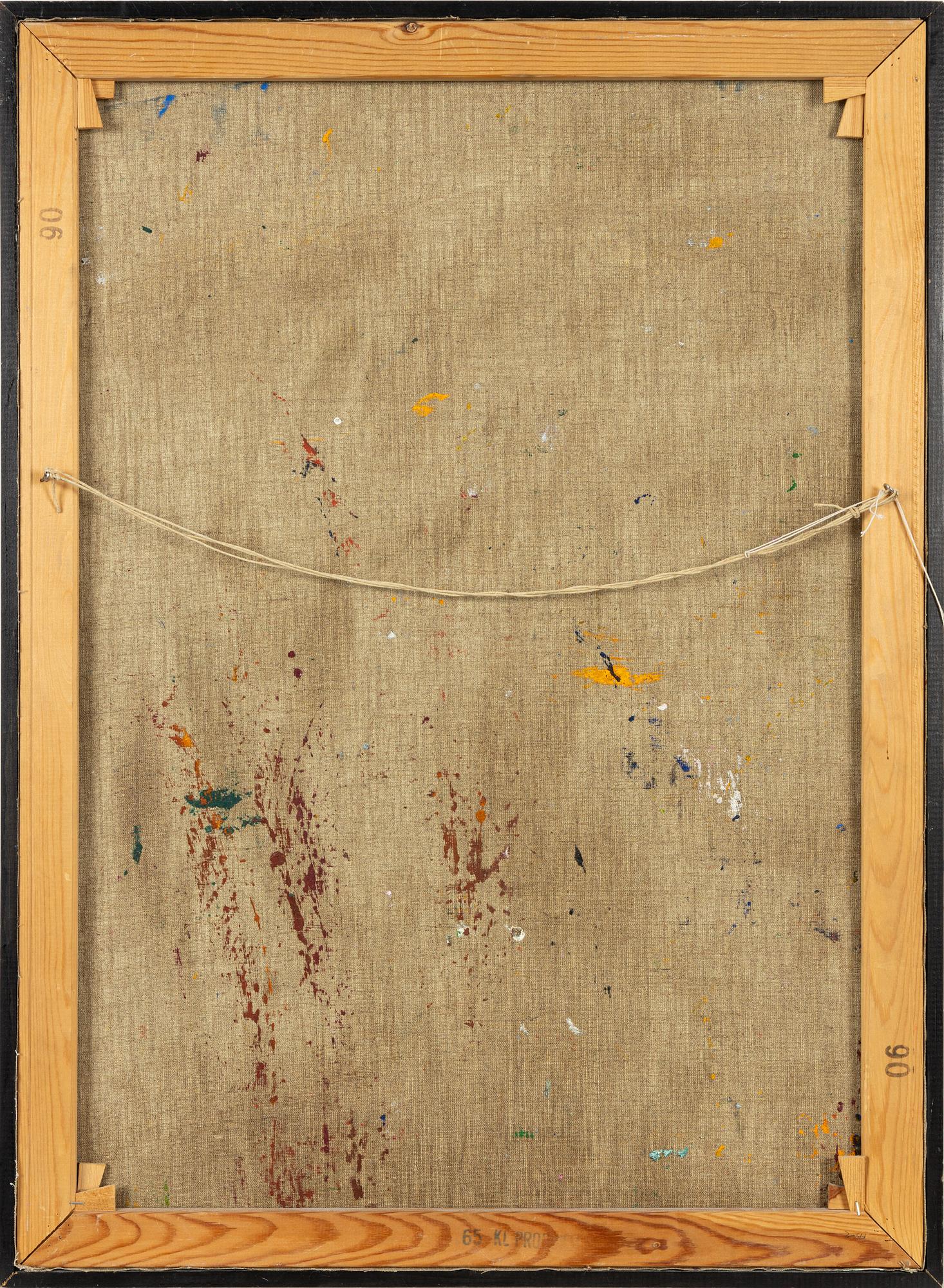 Erland Cullberg, Komposition i gult.