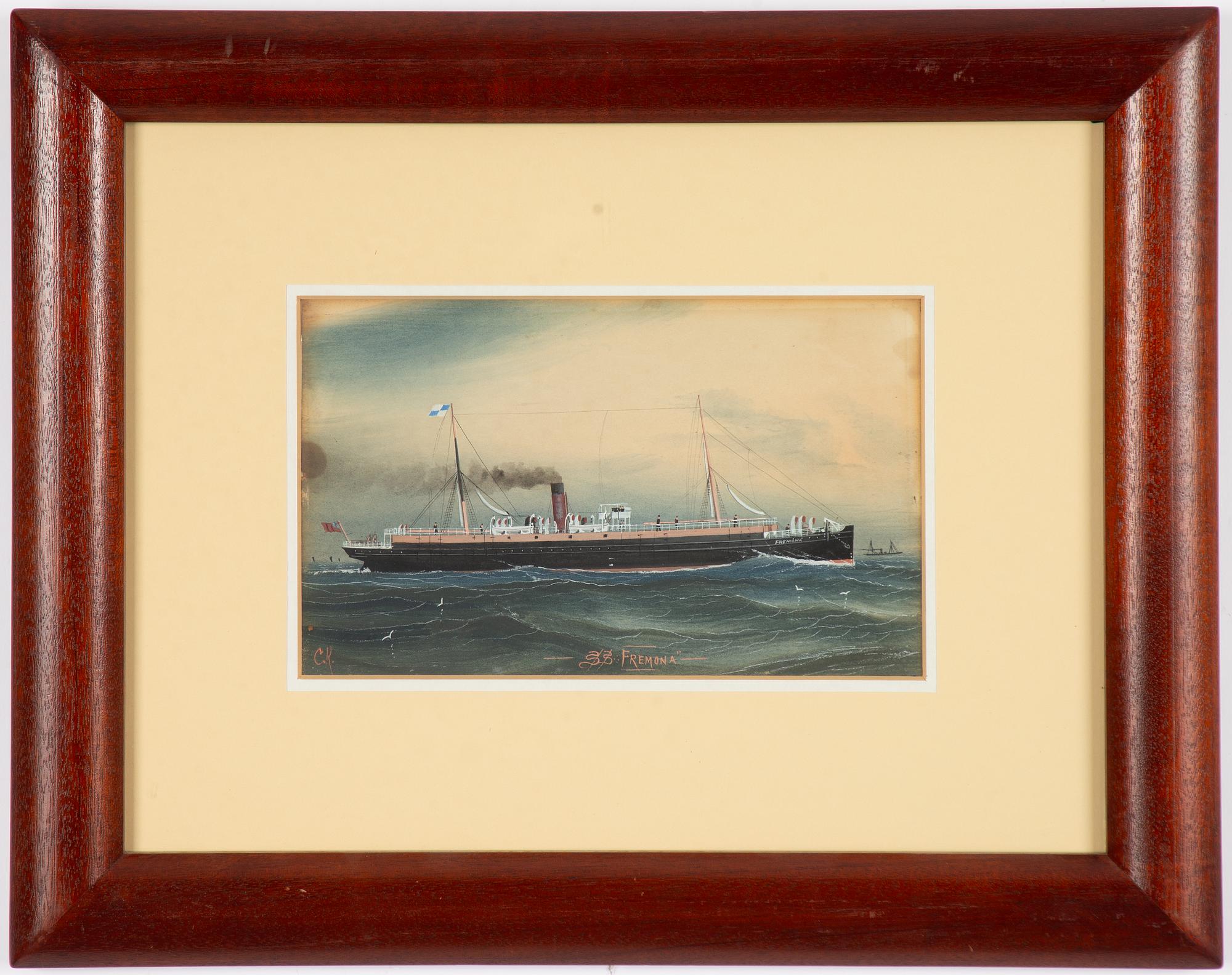 C. Kensington, 1800-/1900-tal, S/S Fremona.