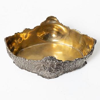 Jardinière, sterling silver, Rococo style, 20th century.