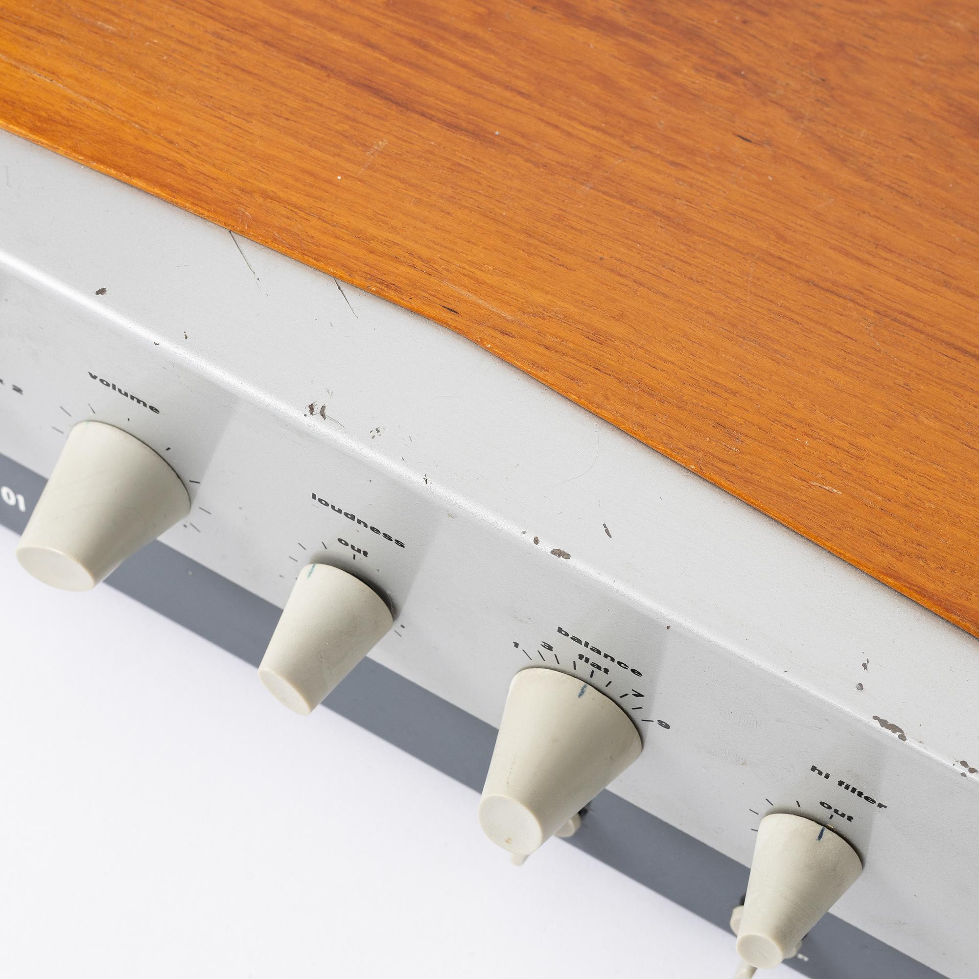 Stig Carlsson, LOAS 1001/”Kolboxen", a pair of loudspeakers, 1959-62, Sweden.