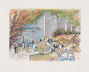 StigClaesson, Utsikt över Hötorget.