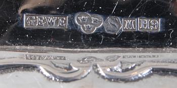 PARTI SILVER, 4 delar. Vikt 575 gram.