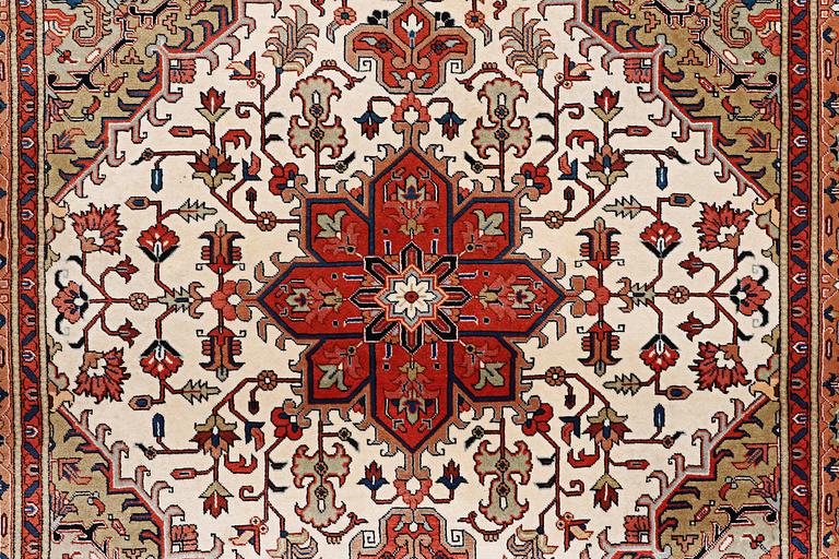 A rug, Ardebil, ca 206 x 204 cm.