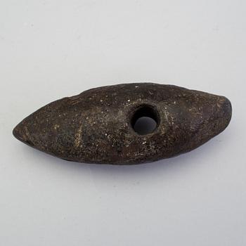 A diabase stone age boat axe.