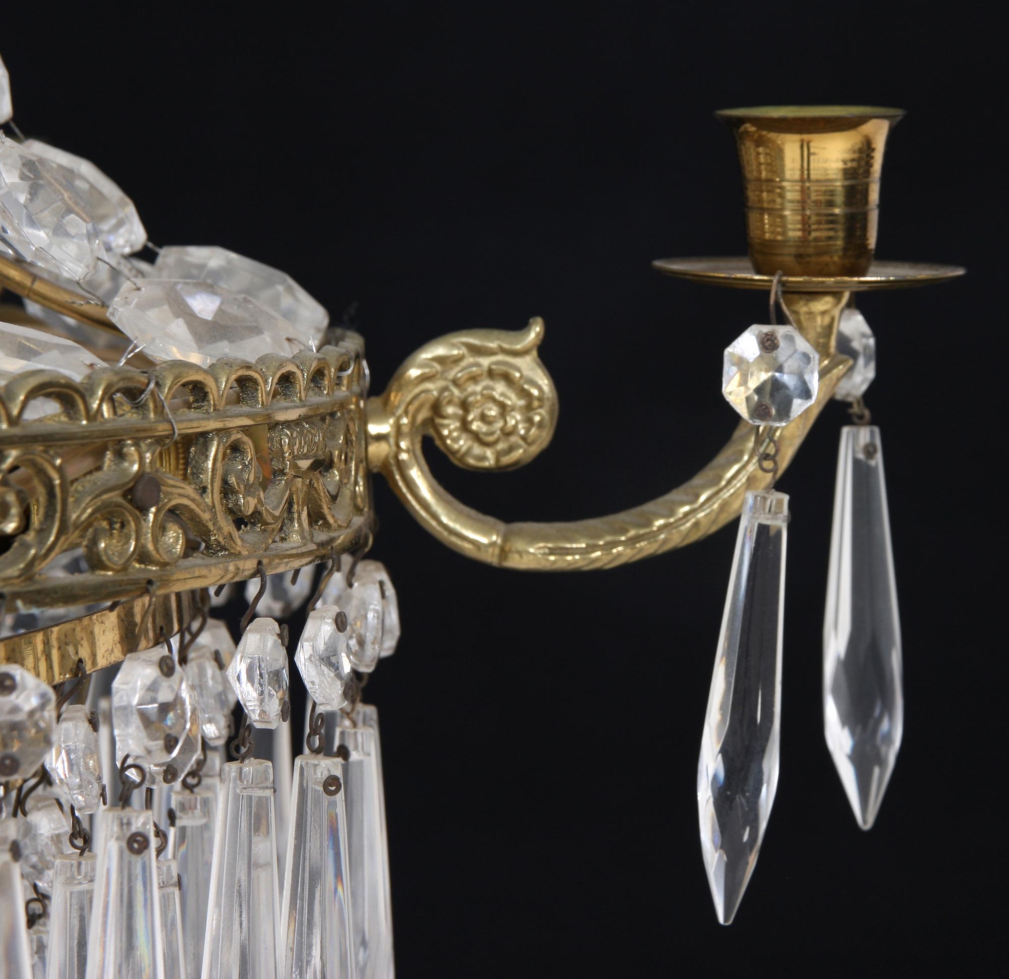 LJUSKRONA, empirstil, 1900-tal.