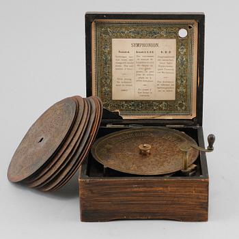 SPELDOSA, Symphonion, jugend, 1900-talets första del.
