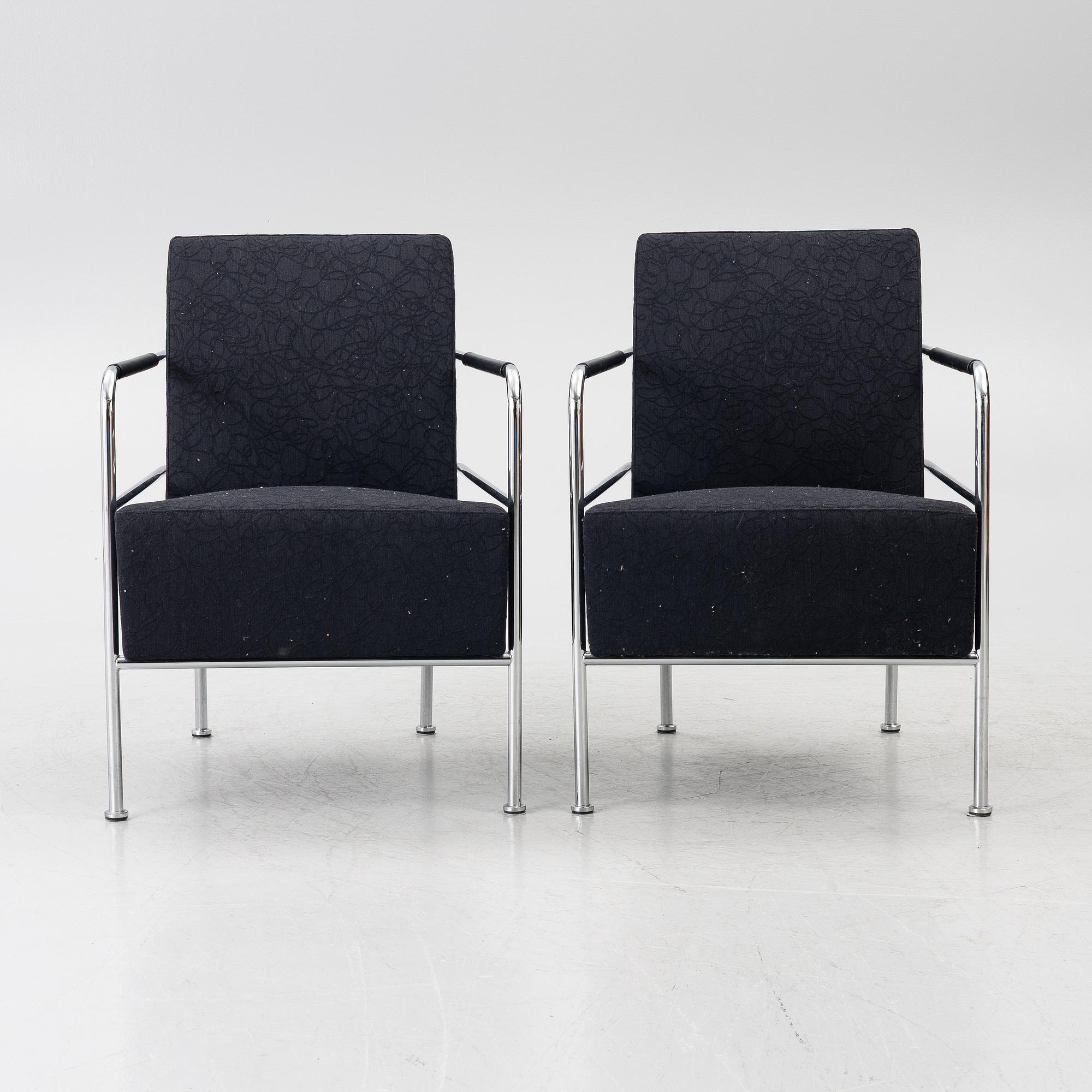 Gunilla Allard, Armchairs, a pair, "Cinema", Lammhults.