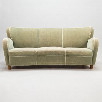A mid-20th century sofa.