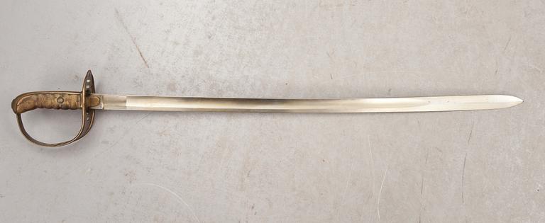 SABEL, m, 1867 för manskap kavallleri.