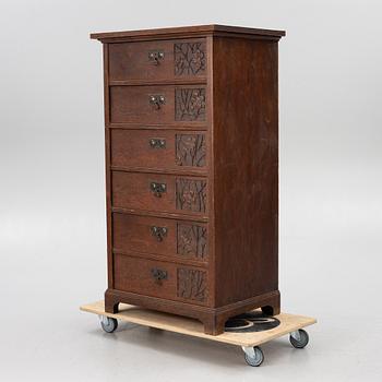 Chest of drawers, Jugend, Sweden, circa 1910.