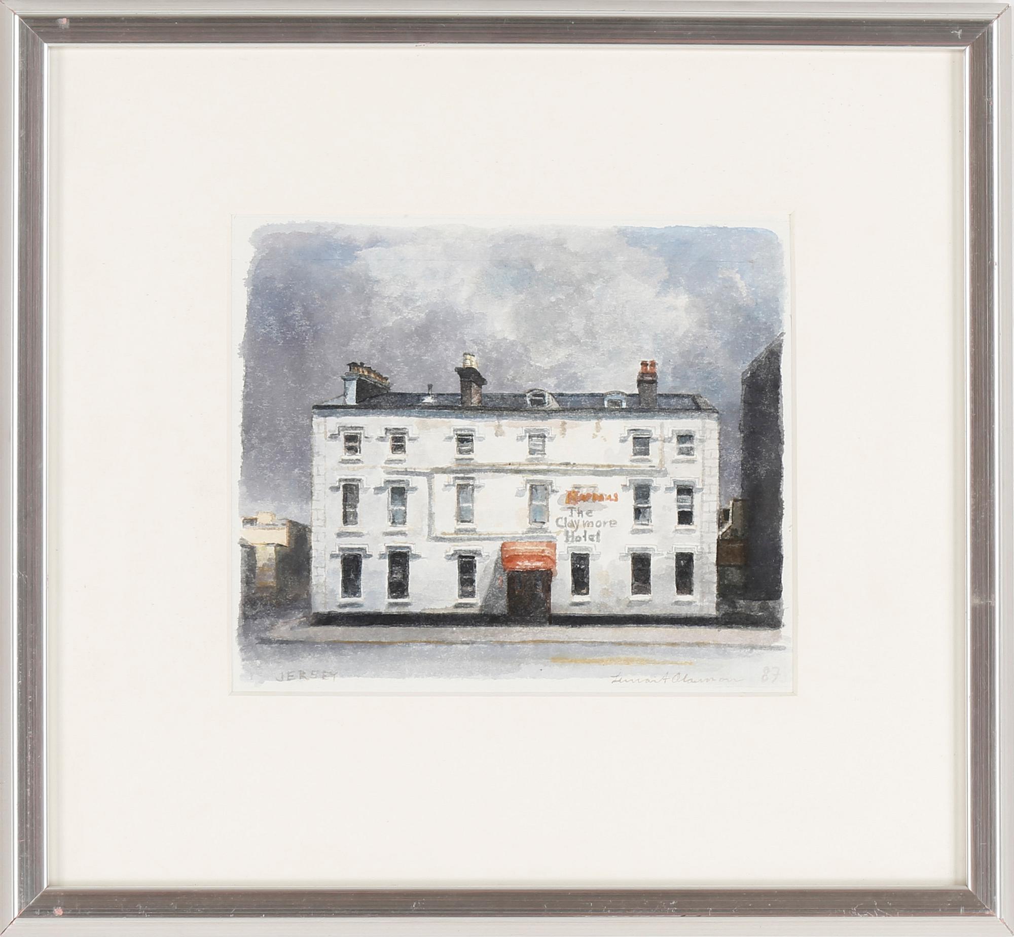 LENNART OLAUSSON, akvarell, signerad, daterad -87.