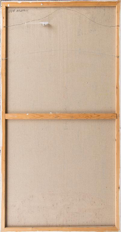 UNTO AHJOTULI, öljy kankaalle, signeerattu ja päivätty -81.