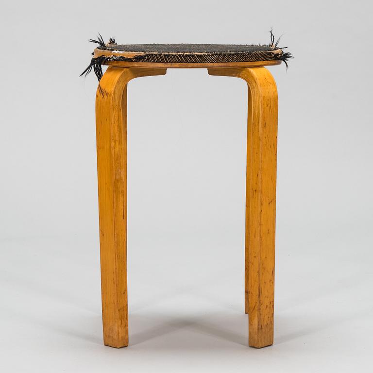 Alvar Aalto, 1930/1940s '60' stool O.Y. Huonekalu- ja Rakennustyötehdas A.B.