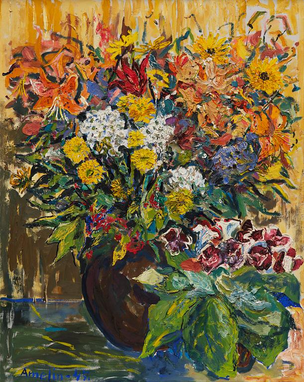 Albin Amelin, Flower still life.
