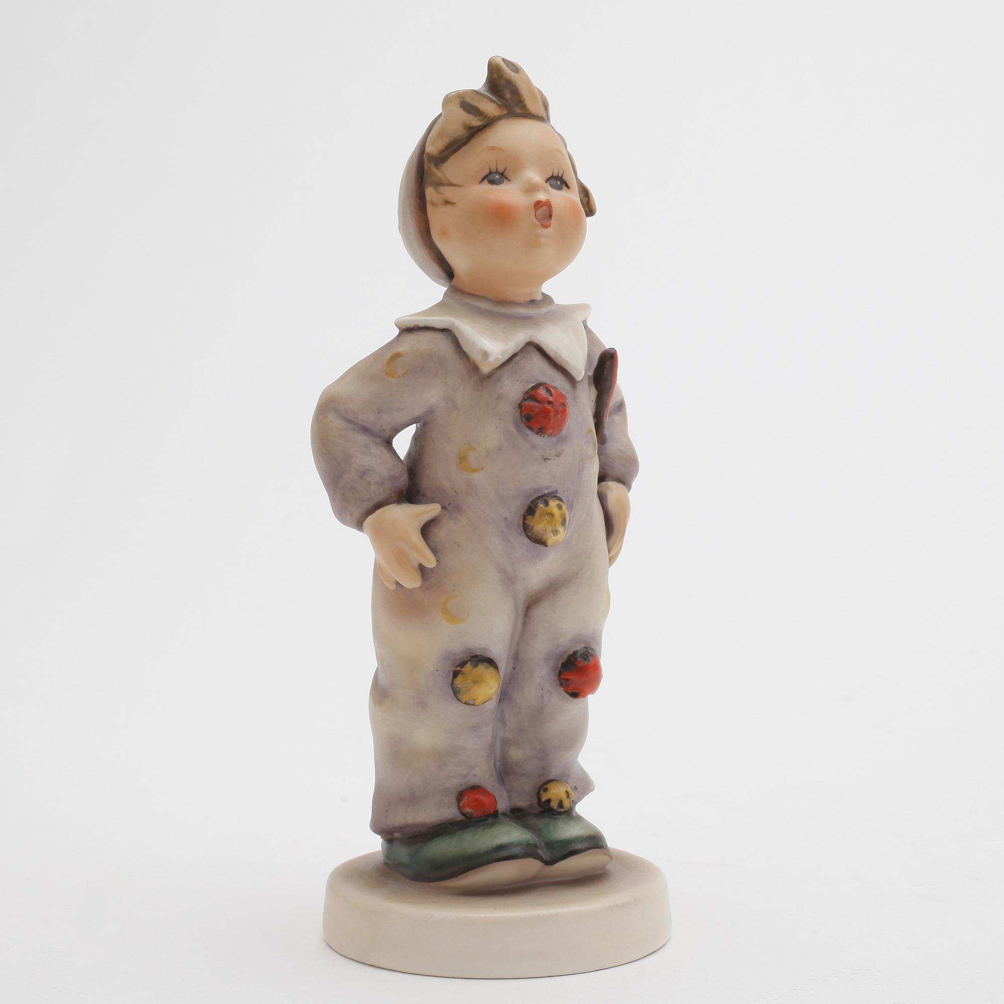 FIGURINER, 5 st, porslin, MJ Hummel, Goebel, 1900-tal.