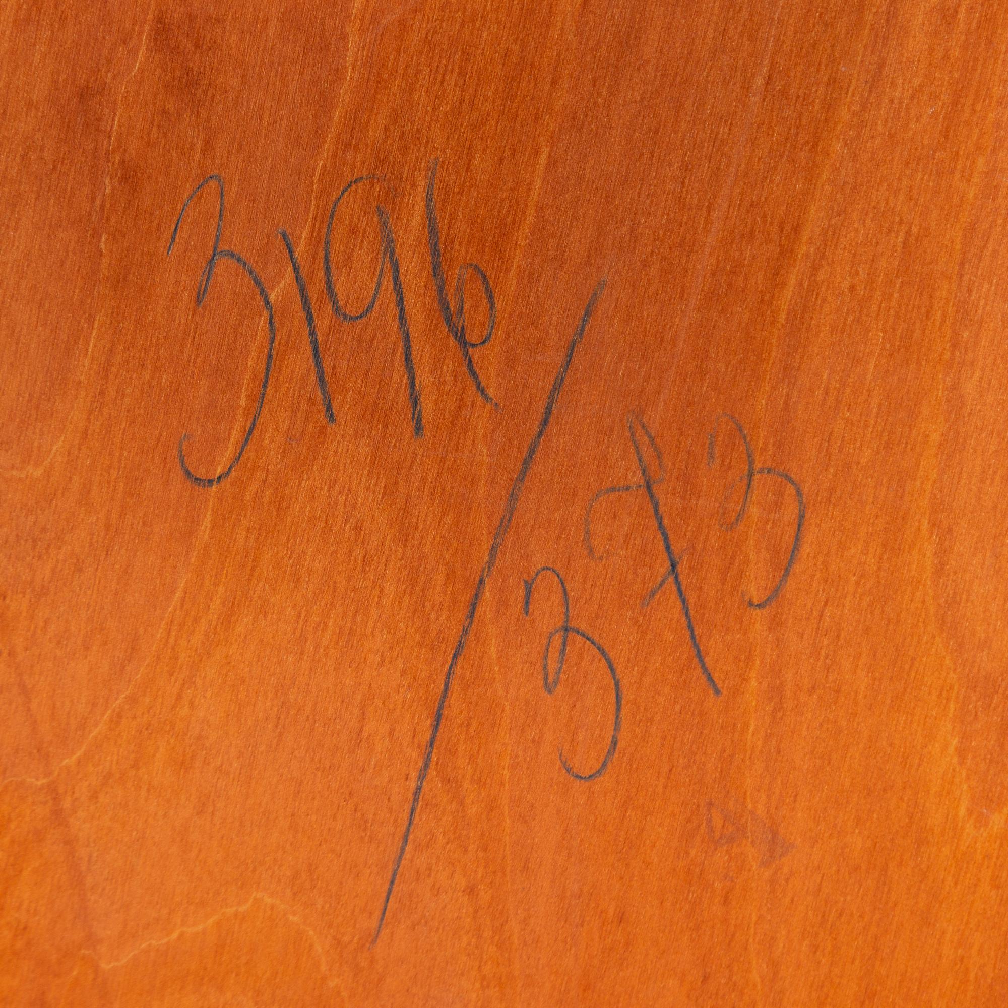 Spegel med hylla, 1900-talets mitt.