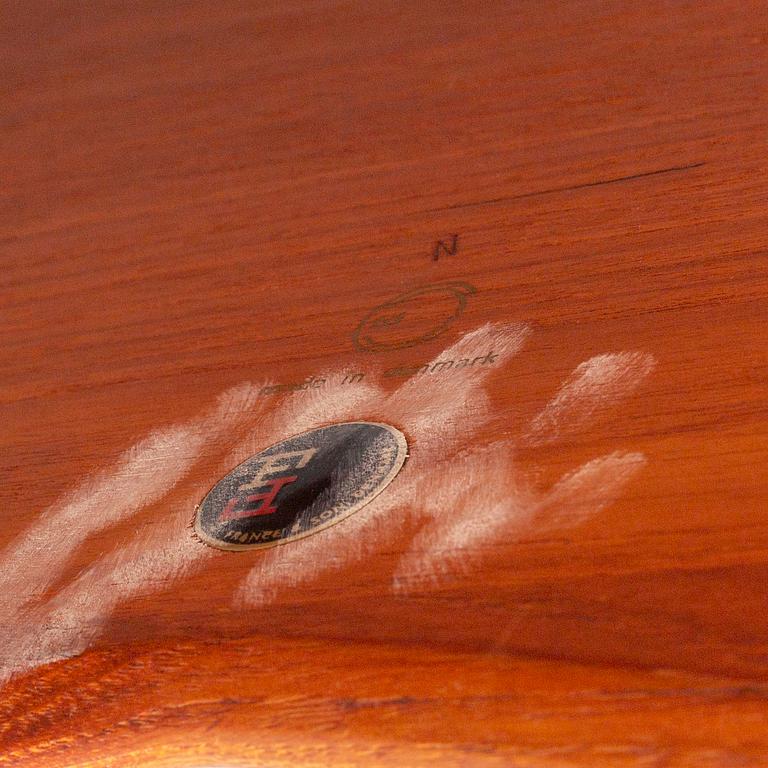 PETER HVIDT & ORLA MØLGAARD NIELSEN, a 'Minerva' teak table, France & Son.