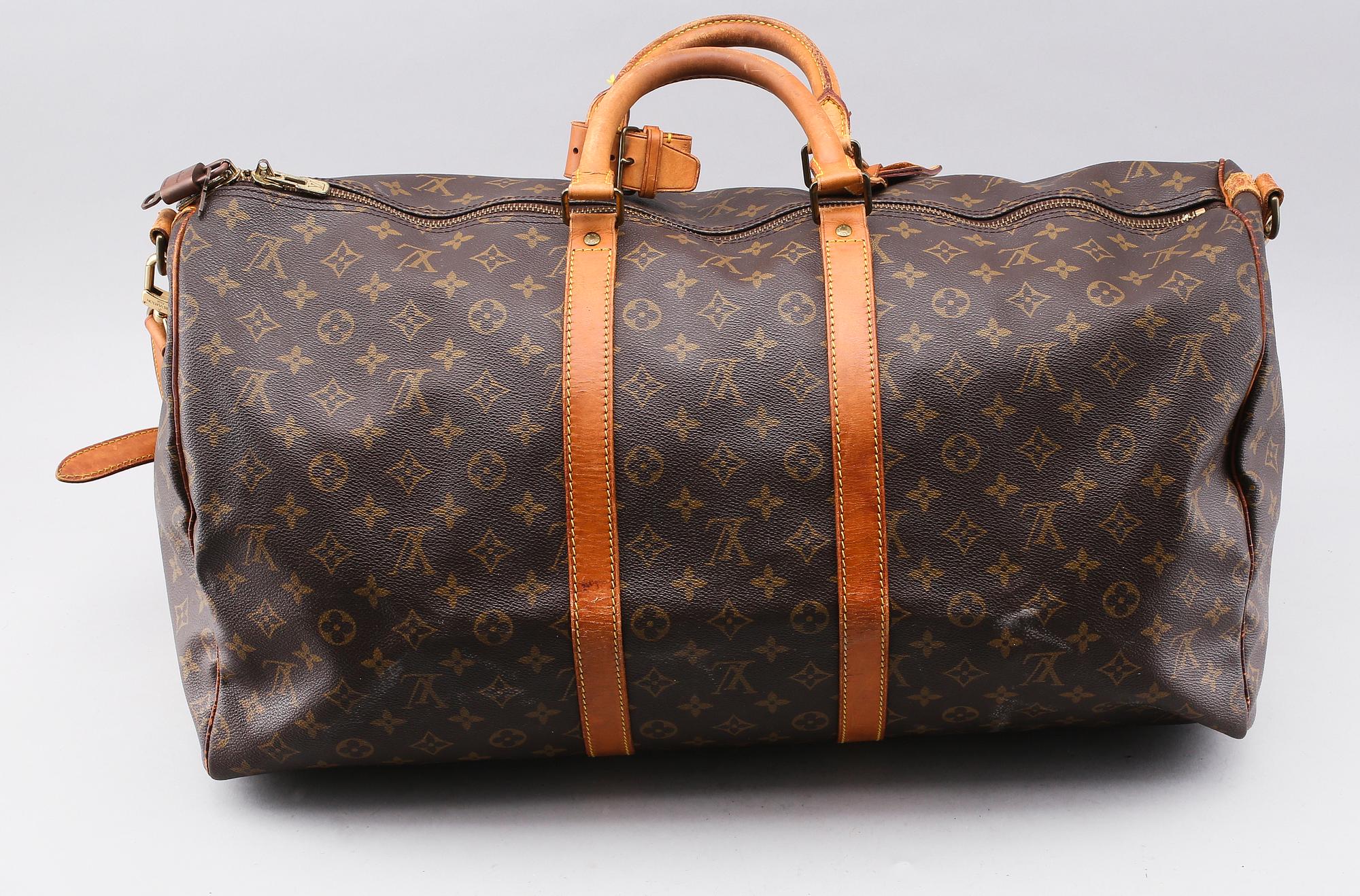 VÄSKA, Louis Vuitton, "Keepall 55", weekendbag.