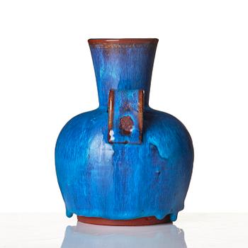 Wilhelm Kåge, a Farsta stoneware vase, Gustavsberg 1934.