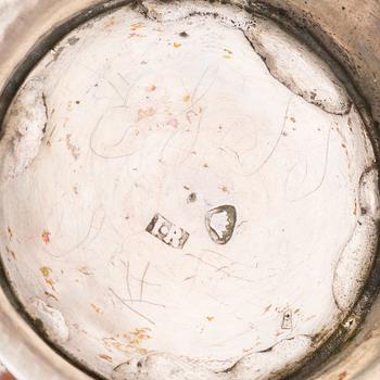 Bägare, 2 st, silver, Åbo, Carl Gustaf Brummer 1796 och Jonas Randelin, 1812-28(37).