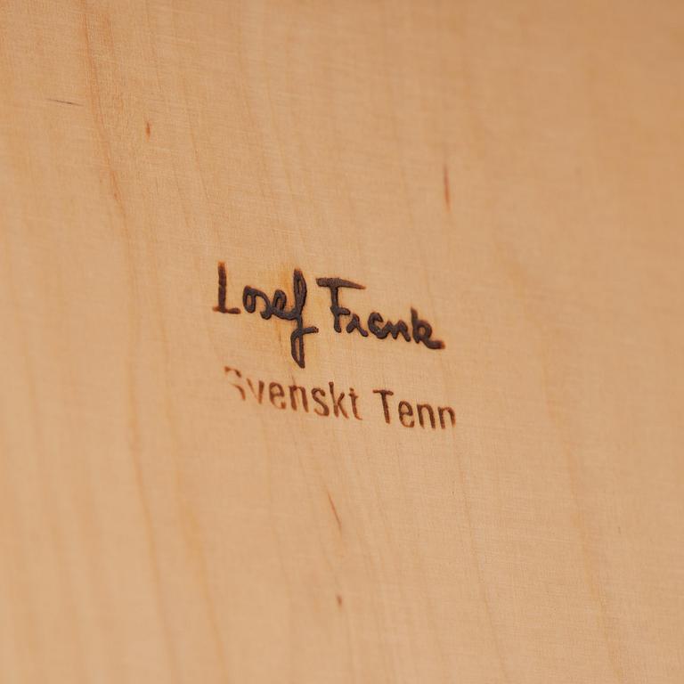 Josef Frank, skrivbord, "Schatullskrivbordet", modell 1022, Firma Svenskt Tenn, efter 1985.