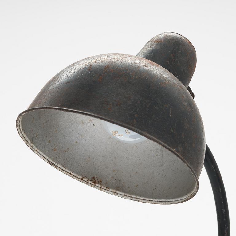 Christian Dell, a 1930's German table lamp for Gebr. Kaiser & Co.