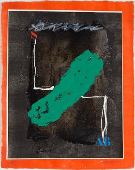 JAMES COIGNARD, Mapp med 8 st carborundum, "Regards sur l'oeuvre gravé", signerade och numerade 3/60.