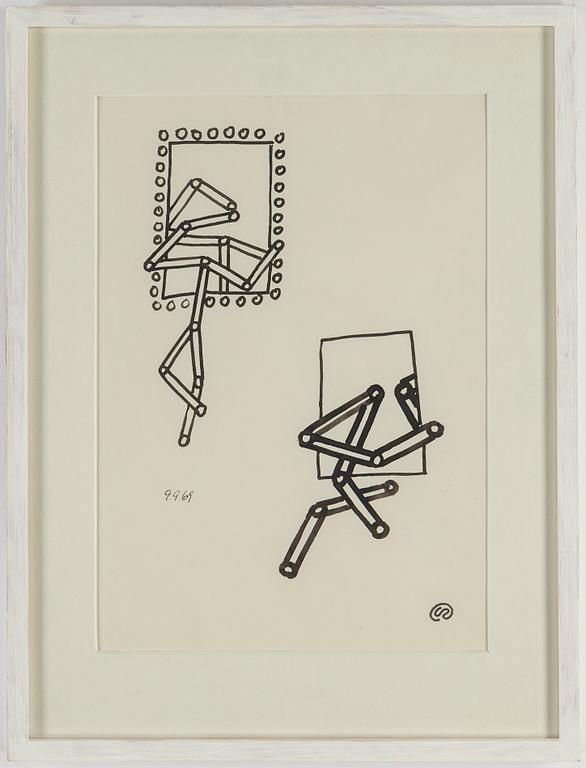 LENNART RODHE, ink, signed and dated 9.9.69.