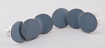 LJUSSTAKAR, 6 st, silver, Ceson, 1968, 1976 och 1977.