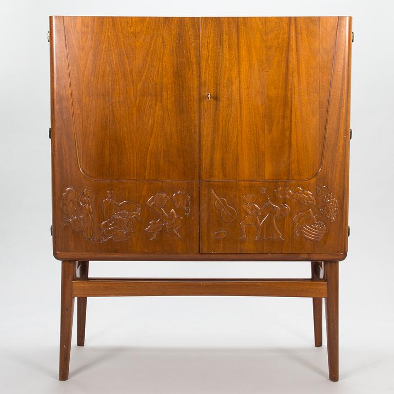 Marianne Boman-Schleutker, a mid-20th century bar cabinet /cabinet for Oy Boman Ab.