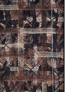 Karl Norin, syntetic fur, wax, epoxy and wood, signed and dated 2013 on verso.