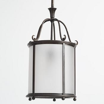 Harald Notini, a pair of ceiling lamps model "6051", Arvid Böhlmarks Lampfabrik, Stockholm, 1920s-30s.
