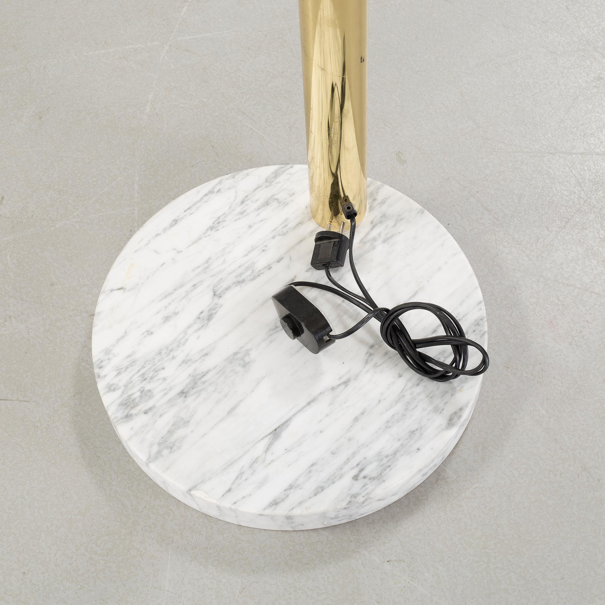 A 1970/80s floor lamp, probably "ustav" by Atelje Lyktan.