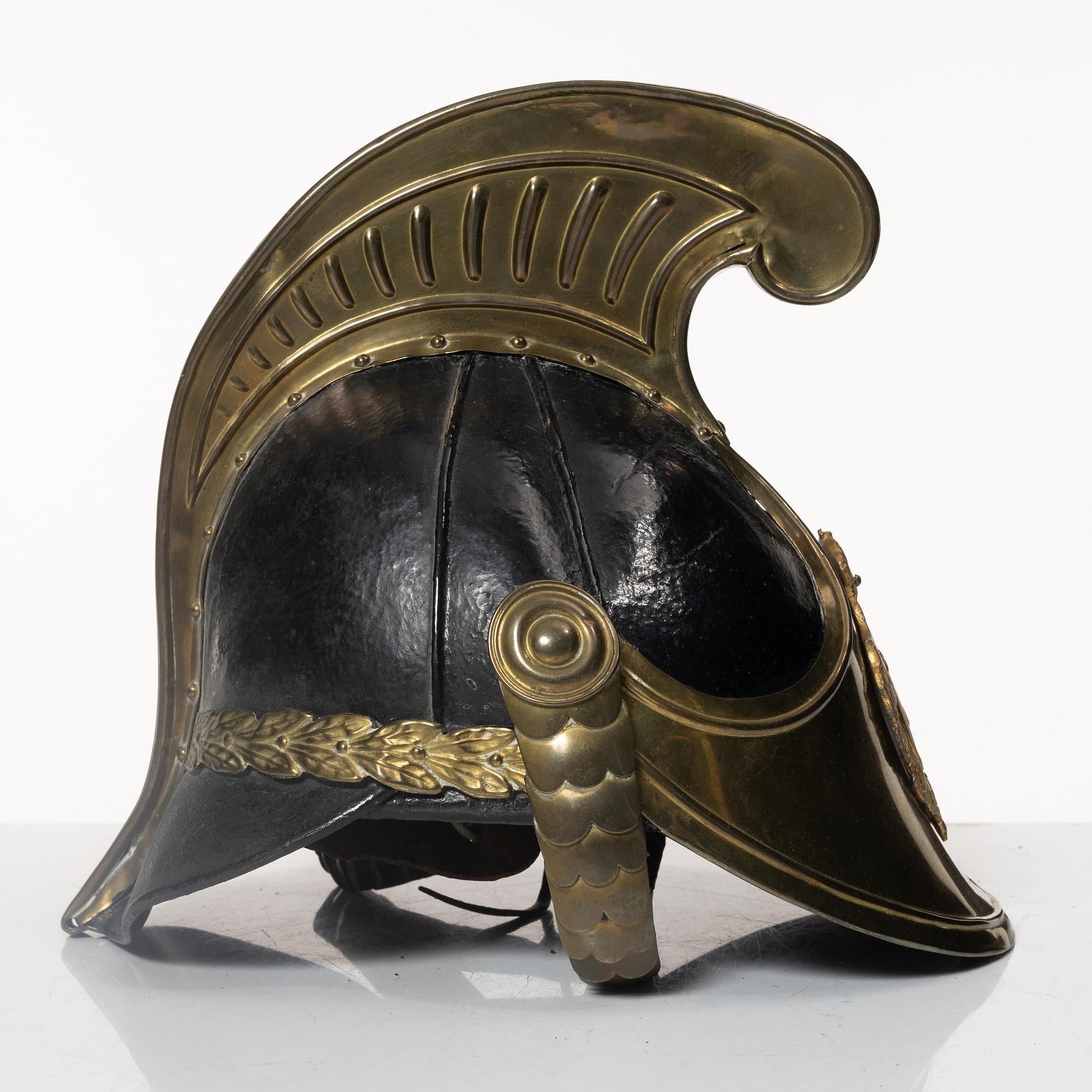 Hjälm, svensk, m/1846 för dragoner.