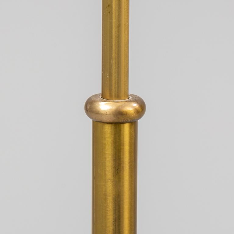 JOSEF FRANK, a model G2326 brass floor light, Svenkst Tenn, Sweden, model G2326.