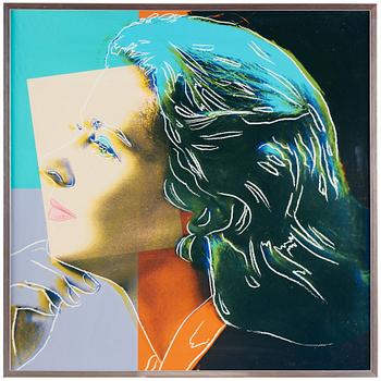 Andy Warhol, "Three portraits of Ingrid Bergman by Andy Warhol".