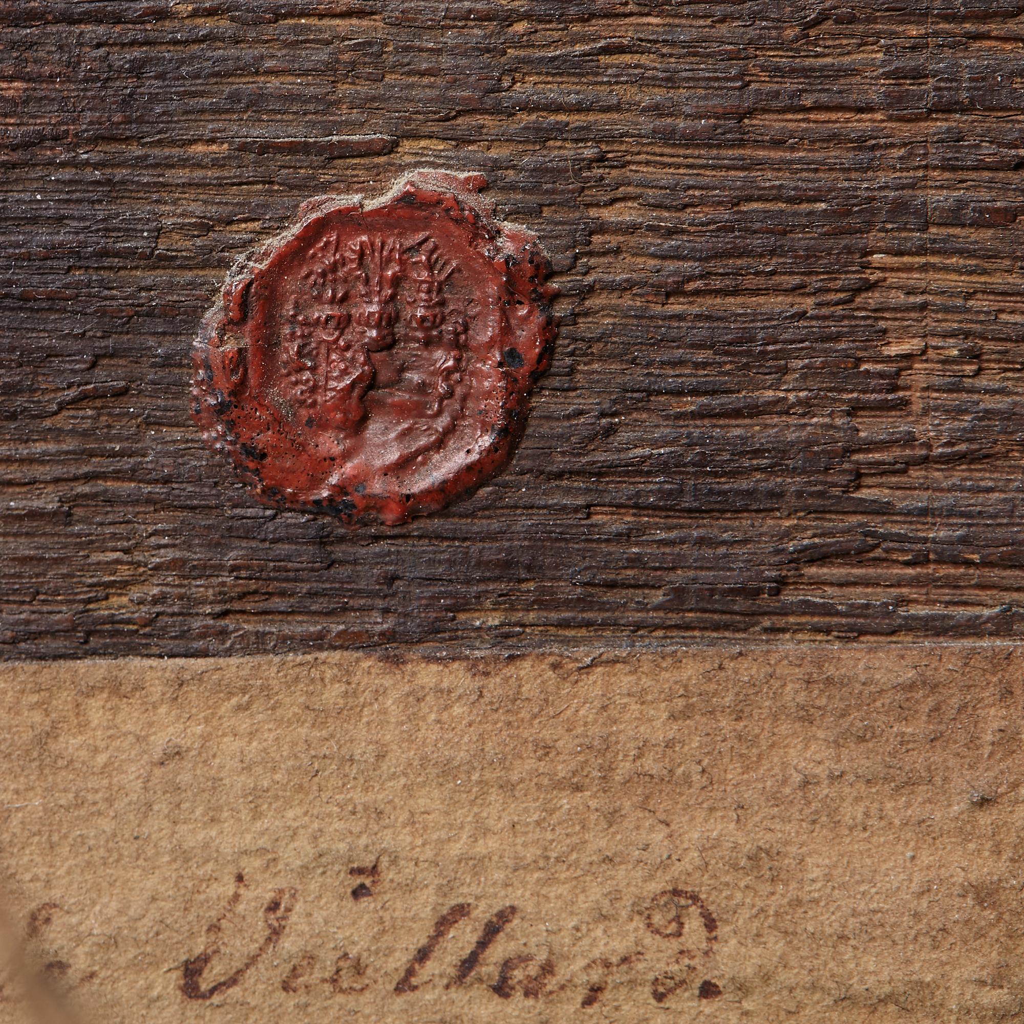 Jacob Jordaens Attributed to, The head of a bearded man, a study.