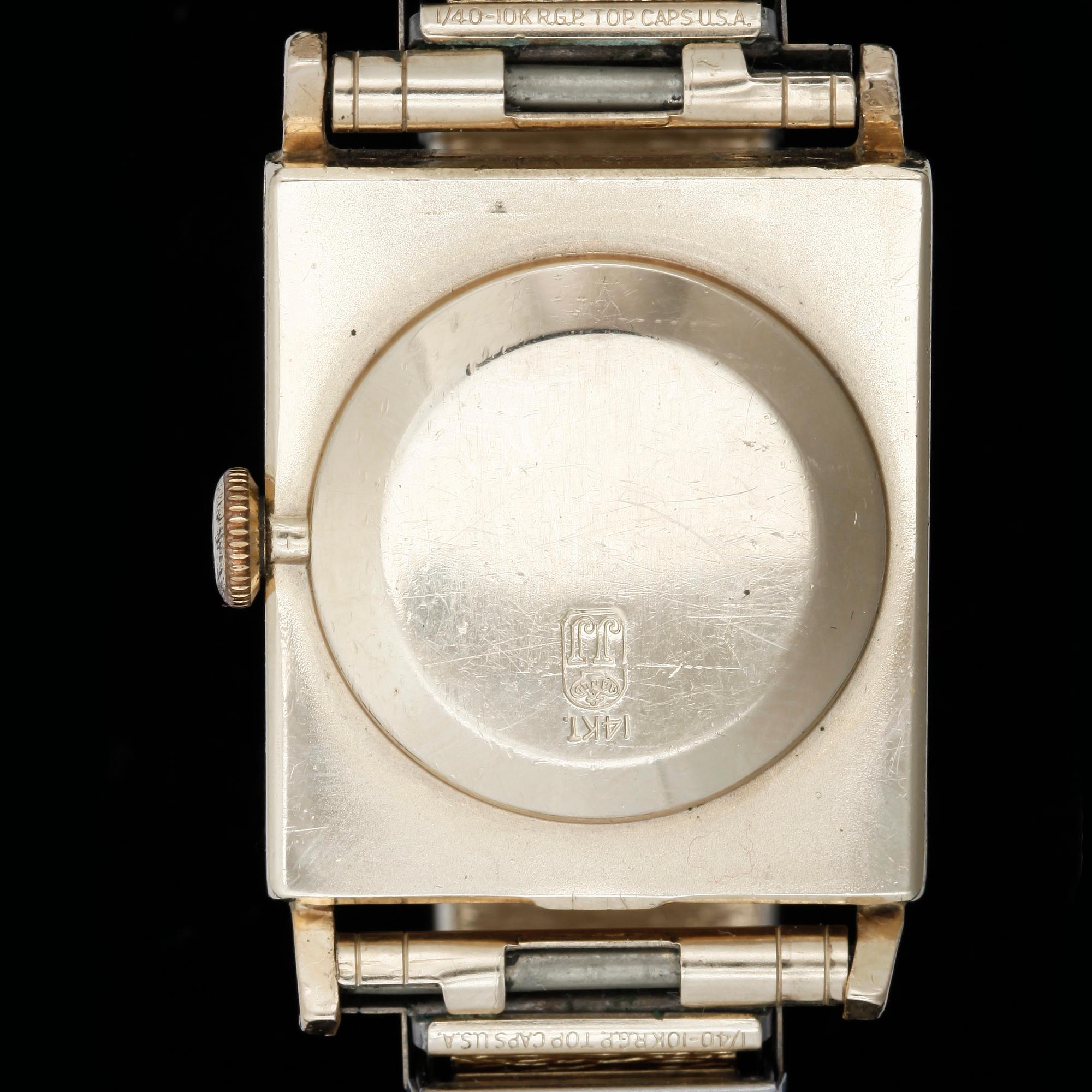 ARMBANDSUR, bl.a 14k guld, Jules Jürgensen, Danmark.