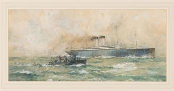 William Minshall Birchall, "Protecting the Atlantic Liners".