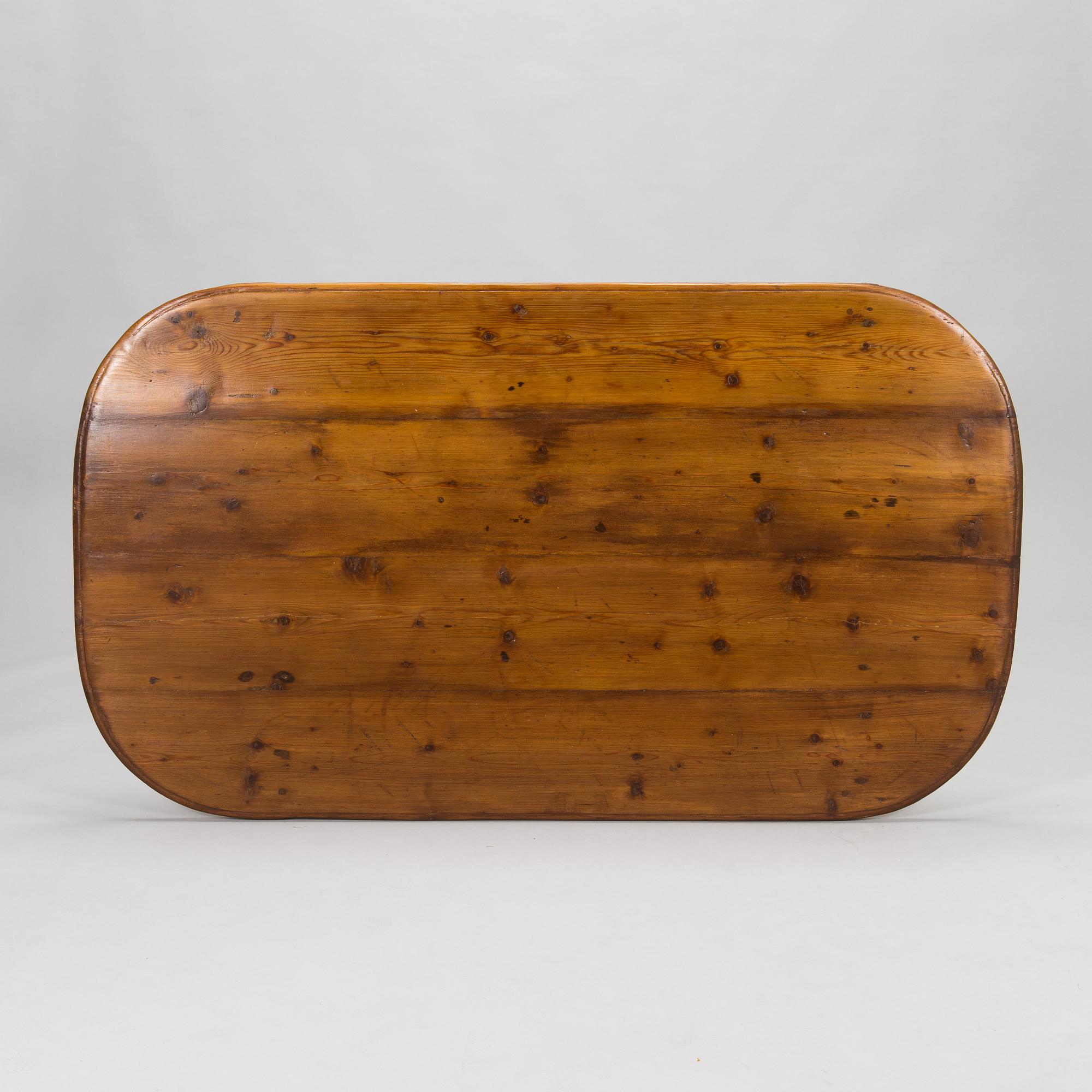 Pirttipöytä, luult. vuosisadan vaihde 1700/1800.