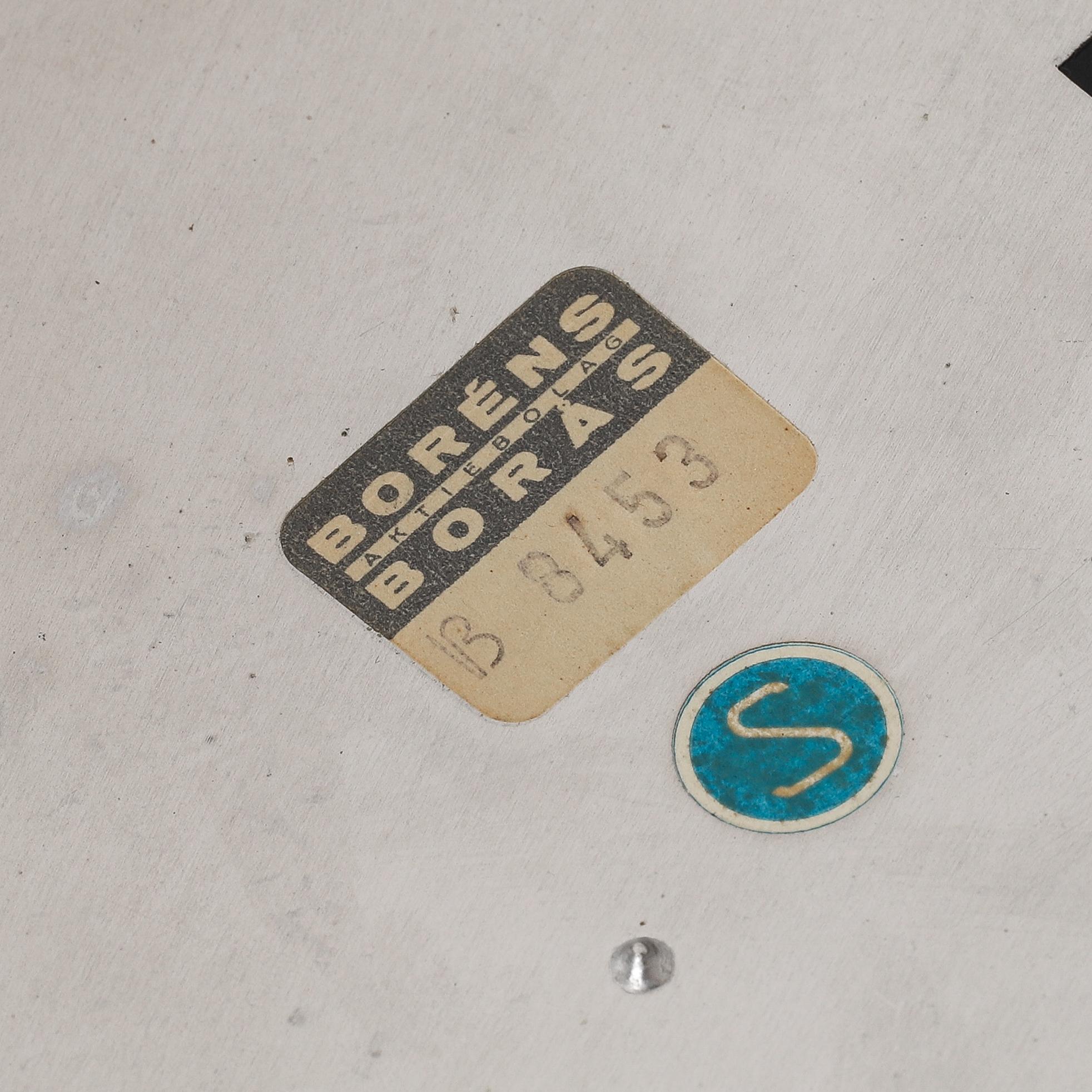 A table lamp, Boréns, Borås, mid 20th century.