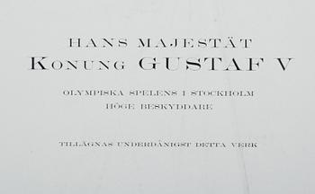 BOK, "Olympiaden i bild och ord", Stockholm, 1912.
