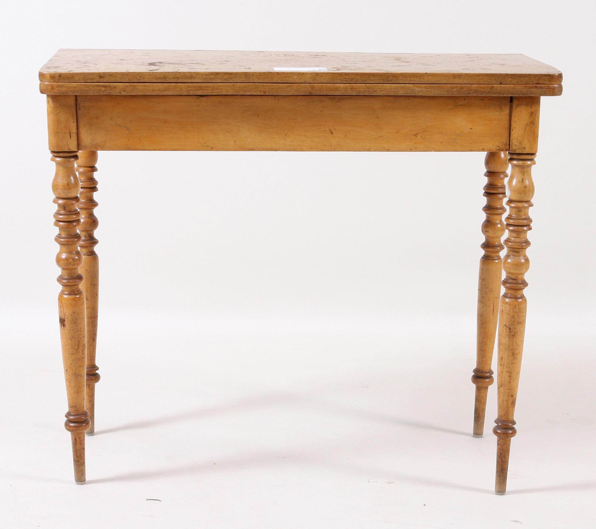 SPELBORD, nyrenässans, 1800-talets andra hälft.